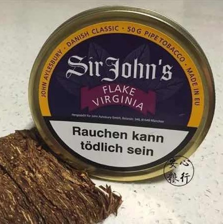 Sir John's Flake Virginia (约翰爵士V草切片) pipe tobacco image