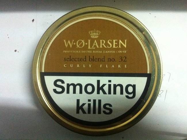 Selected Blend No. 32 - Curly Flake (拉森32) pipe tobacco image