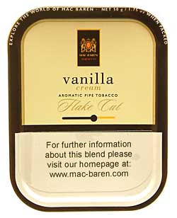 Vanilla Cream Flake Cut (香草奶油切片) pipe tobacco image