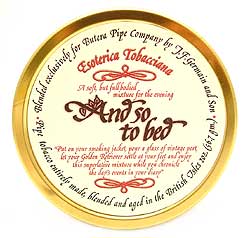 And So To Bed (宵夜) pipe tobacco image