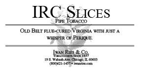 IRC Slices pipe tobacco image