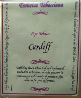 Cardiff pipe tobacco image